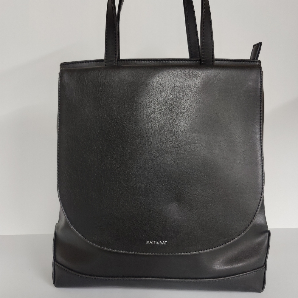 Matt & Nat Aaron Black Backpacks - Picture 4 of 12